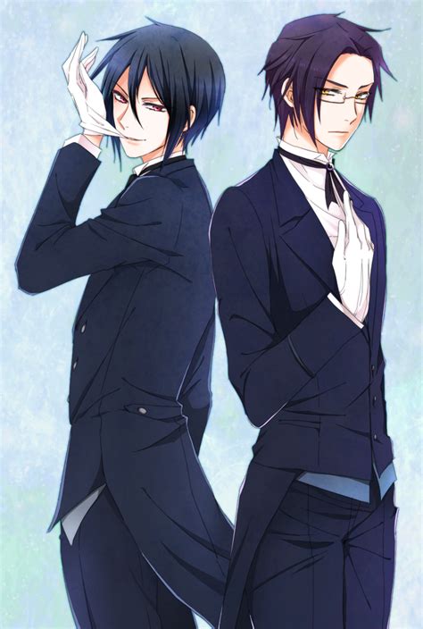 black butler sebastian and claude